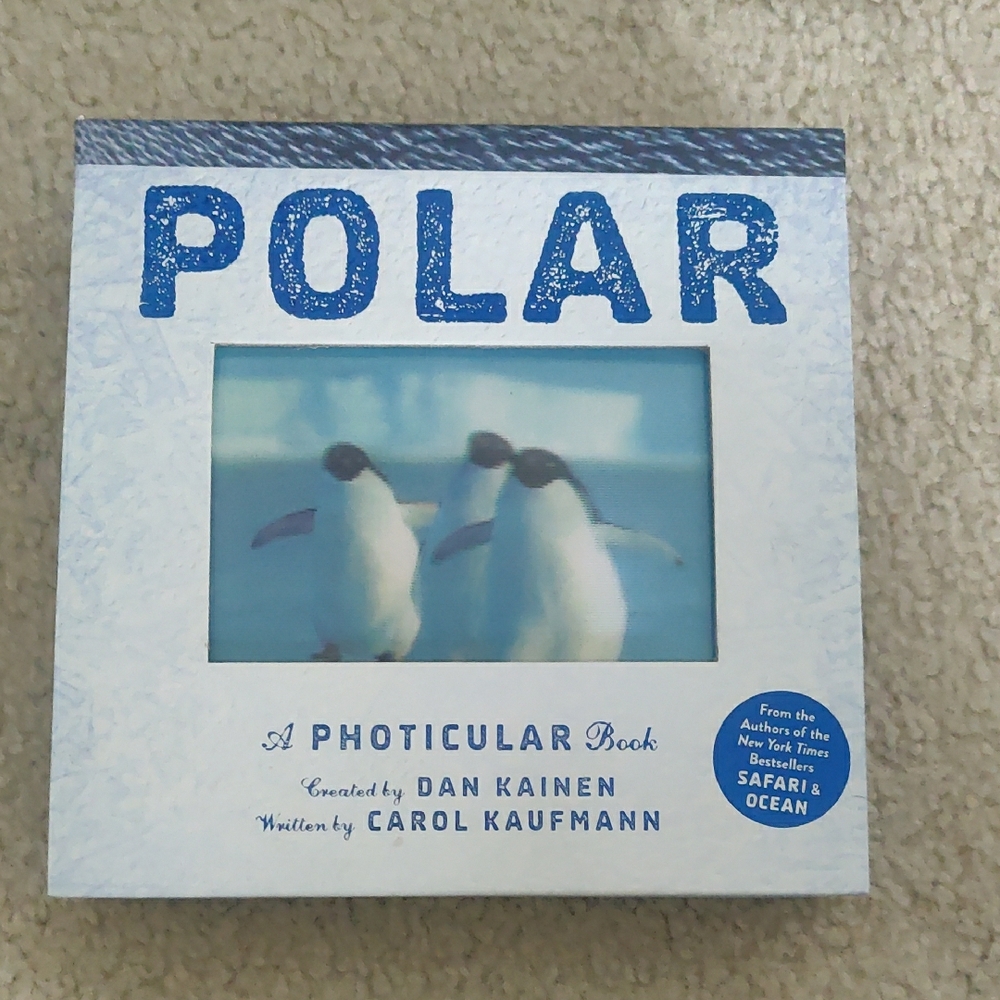 Polar Photicular Book  by Carol Kaufmann and Dan Kainen Moving Pictures 2015